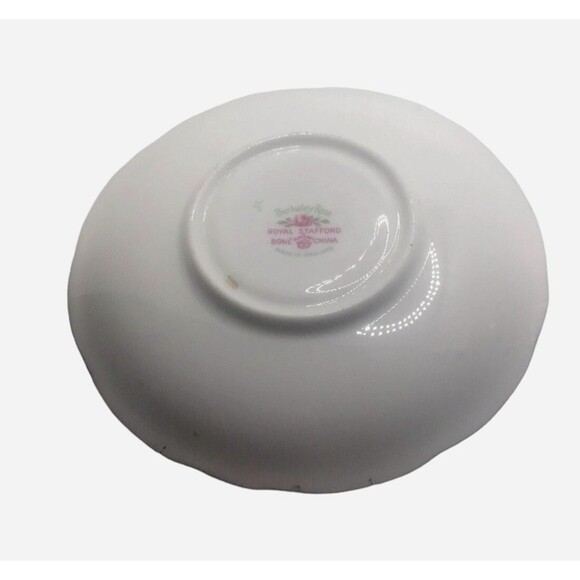 Vintage Royal Stafford Berkeley Rose Bouquet Teacup and Saucer. Fine Bone China - Picture 11 of 11